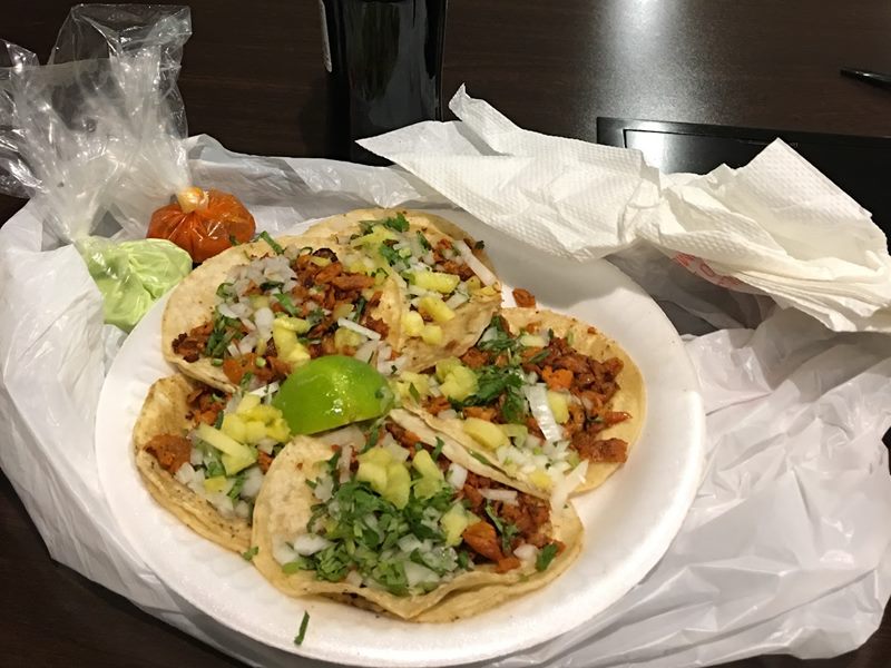 Tacos El Pueblita food
